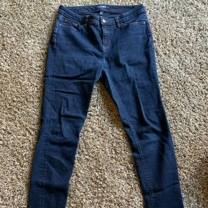 High-Waisted Skinny Jeans